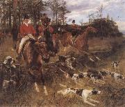 Hans Schmidt The Morning Hunt oil painting picture wholesale